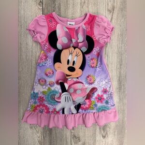 Disney Minnie Mouse Pink and Purple nightgown